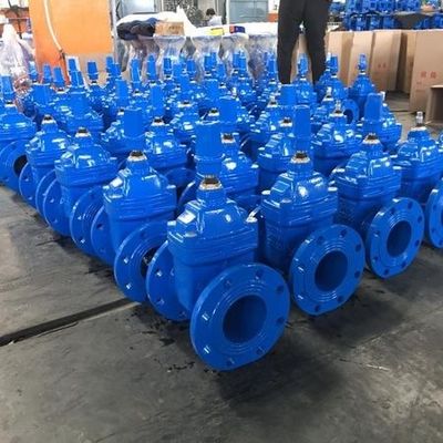Gurtventile DIN3352 F4 Gusseisen-Resilient-Sitzventil mit Edelstahlverkleidung