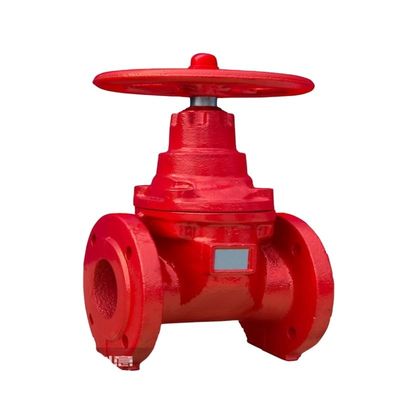 Anpassung der Portgröße DN40-DN1200 OS Y Metallsitz-Flangen-Gatterventil für Wassersystem