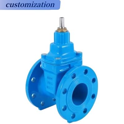 Anpassung der Portgröße DN40-DN1200 OS Y Metallsitz-Flangen-Gatterventil für Wassersystem