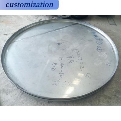 Anpassungsgröße SS304 SS316 Elliptische Kessel Boden Flachend für Tanks