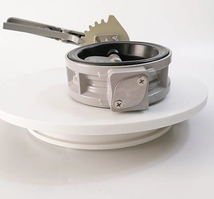 Doppelschacht/Stem Disc Handbuch/Motorisierte Aluminiumlegierung Schmetterlingsventil kundenspezifischer Service