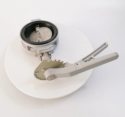 1000 PCS/Tag Aluminiumlegierung Anti-Kondensations-Klemm Wafer Schmetterlingsventil für die Wasseraufbereitung