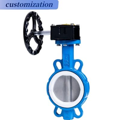 Diaphragma-Struktur Hydraulisches 4-Zoll-Handschlepperventil zur Prozesssteuerung
