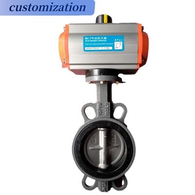 Diaphragma-Struktur Hydraulisches 4-Zoll-Handschlepperventil zur Prozesssteuerung