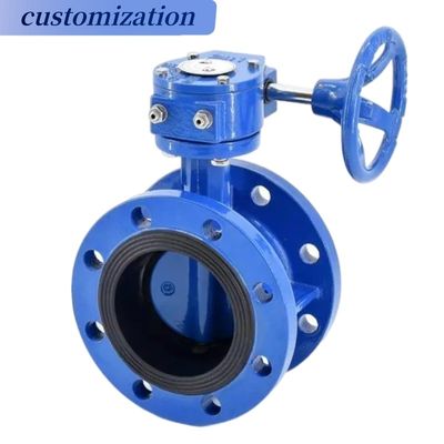Hard Butterfly Valve für normale Temperatur Medien Pneumatische Steuerung Betriebssystem