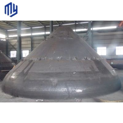 Edelstahlkonische Tankenden für Heizkesselteile ASME SS304/316/S235JR