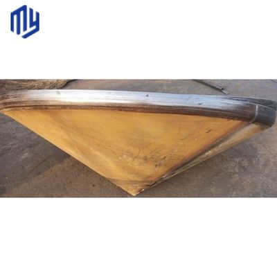 Edelstahlkonische Tankenden für Heizkesselteile ASME SS304/316/S235JR