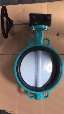 Diaphragma-Struktur 4 Zoll Wafer-Zentrum Schmetterlingsventil Handgriff für OEM-Unterstützung