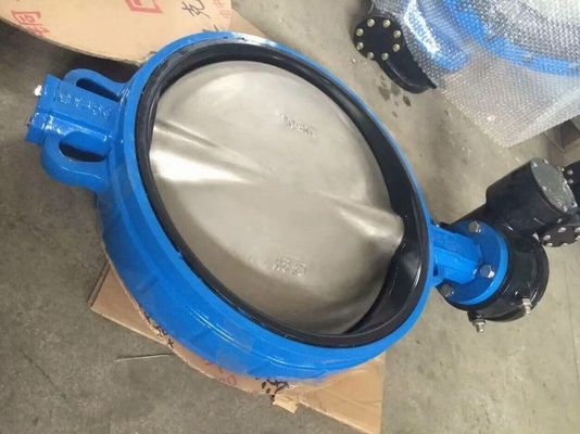 Diaphragma-Struktur 4 Zoll Wafer-Zentrum Schmetterlingsventil Handgriff für OEM-Unterstützung