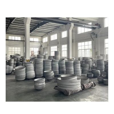 Zusammengestellte Druckbehälter aus Kohlenstoffstahl mit Teller, elliptischer Tank, Tellerkopf für Produkte