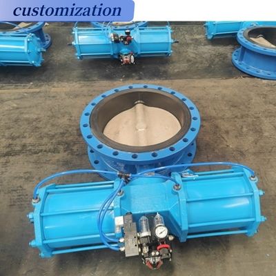 Individuelle ISO CE Pneumatische Aktoren Schmetterlingsventile und Einbauten
