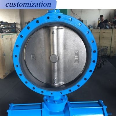 Individuelle ISO CE Pneumatische Aktoren Schmetterlingsventile und Einbauten