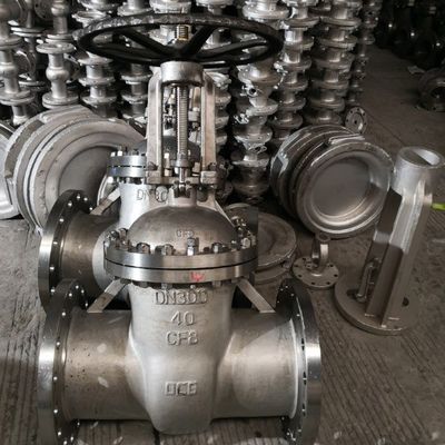 CF8 Edelstahl-Flangenschlussventil für die Filtration von industriellen Zählgeräten des Typs Y