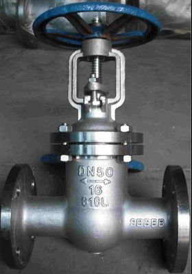 CF8 Edelstahl-Flangenschlussventil für die Filtration von industriellen Zählgeräten des Typs Y