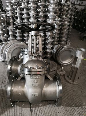 Langlebige ANSI-Stahl- / Edelstahl-Rising-Stem-Gate-Ventil für Öl- und Gaswasseranlagen