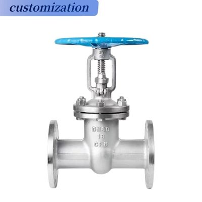 Diaphragma-Struktur Flexibles Eisen-Resilient-Sitz-Gatterventil für die petrochemische Industrie