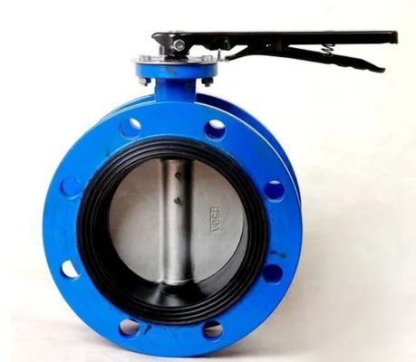 DN100 PN16 Elektrische Doppelflansche Schmetterlingsventil mit EPDM-Sitz und 304/CF8-Scheibe