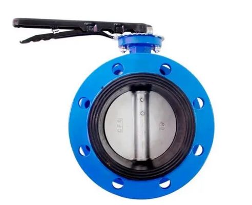 DN500 Duktile Eisenkörper Doppelflächen-Schmetterlingsventil für industrielle Anwendungen