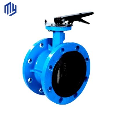 Elektrische Doppelflansche Schmetterlingsventilsitz EPDM-Material für Niedertemperaturen PN10