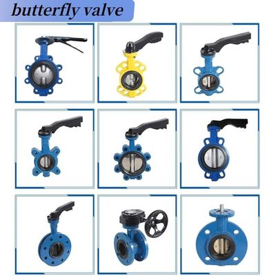 Wasseraufbereitung DN400 16 Zoll Klasse 150 Offset Doppel exzentrische Flansche Schmetterlingsventil