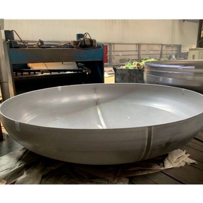 Schweißverbindung Edelstahl-Tankschüsseln Endkappe für gleichförmigen konischen elliptischen Tank