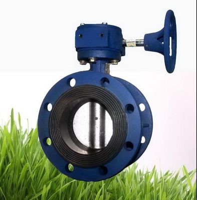 Wasserdoppelflächige doppelte Offset-exzentrische Schmetterlingsventil mit pneumatischem elektrischen Aktor