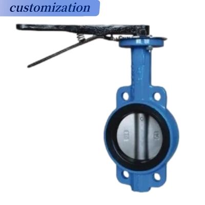 Industrielle DN50 pn16 DI Manuelle Schmetterlingsventile aus Edelstahl Vollbescheinigung