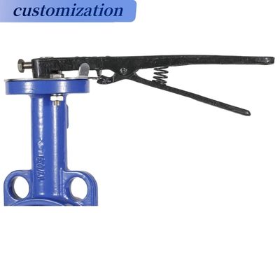 Industrielle DN50 pn16 DI Manuelle Schmetterlingsventile aus Edelstahl Vollbescheinigung