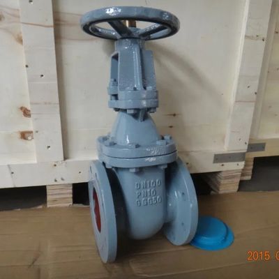 DIN3352 F4 Di GGG40/GGG50 Flansch-End-Metalldichtungs-Gatterventil