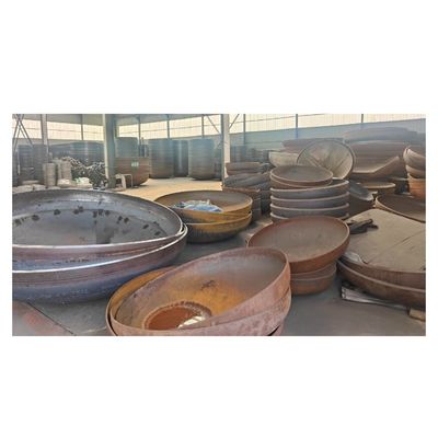 Kreiskopf kundenspezifischer Milchstahl Torisphärischer Metall Halbkugel 600mm 700mm 800mm 900mm 1000mm 1200mm