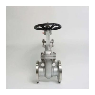 Industrielles Torventil aus Edelstahl mit individuell angepasstem Vollbohrungsdesign und Flansche
