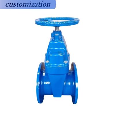 angepasste Dutil-Eisen-Flangen-Soft-Seal-Py16-Gatterventil mit manueller Funktion