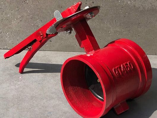 300-Psi-Groove-Schmetterlingsventil mit Signal, angepasst an Ihre Anforderungen
