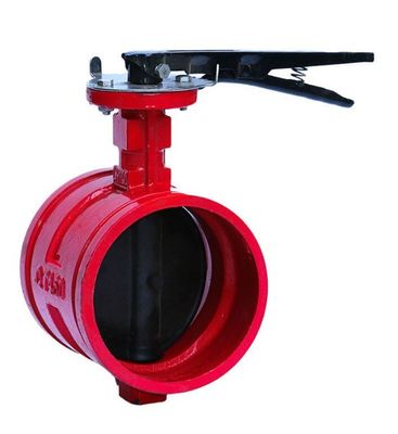 angepasste Wafer/Lug/Flanze/Grooved End Butterfly-Ventil für industrielle Effizienz