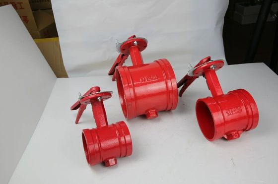 angepasste Wafer/Lug/Flanze/Grooved End Butterfly-Ventil für industrielle Effizienz