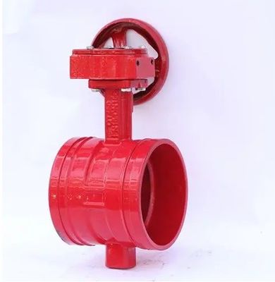 Mitteltemperatur-Groove Fire DI Wafer Schmetterlingsventil PN10 PN16 2 "-10" für Trench