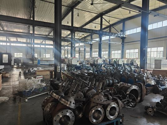 Versatile große Getriebe betrieben Gate-Ventil für OEM Port Größe in industriellen Umgebungen