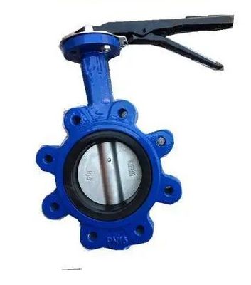 DN350 PN16 Schmetterlingsventil EPDM Duktile Eisenwafer Flansche Lug Wasser für Wassersystem