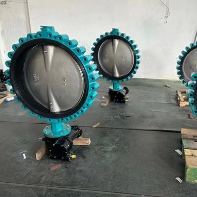 EPDM-Sitz-Soft-Sealing-Lever mit Wafer-Lug-Schmetterlingsventil mit individuellen Optionen