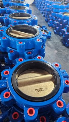 EPDM-Sitz-Soft-Sealing-Lever mit Wafer-Lug-Schmetterlingsventil mit individuellen Optionen