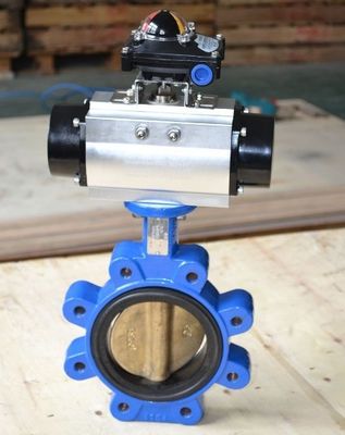 Niedertemperatur-Guss-Waffe Lug-Typ Schmetterlingsventil-Distributor