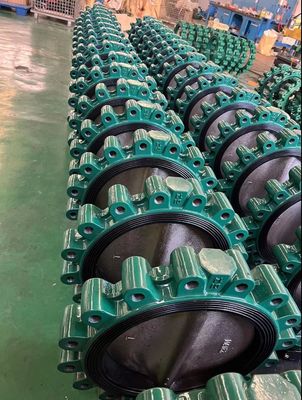 Niedertemperatur-Guss-Waffe Lug-Typ Schmetterlingsventil-Distributor