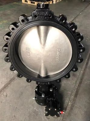 Wasseranwendungen Schmetterlingsventile AWWA Wafer Lug Doppelflächen C954 C950 C955 Scheibe