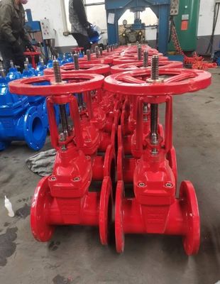 Wasserkontrolle 4" Manuelles Steigende Stamm-Tor-Ventil PN10 PN16 in Wassermedien