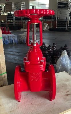 Wasserkontrolle 4" Manuelles Steigende Stamm-Tor-Ventil PN10 PN16 in Wassermedien