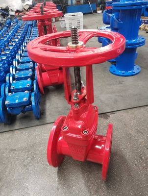 Wasserkontrolle 4" Manuelles Steigende Stamm-Tor-Ventil PN10 PN16 in Wassermedien
