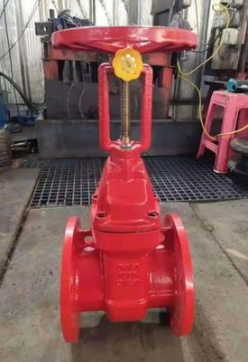 Wasserkontrolle 4" Manuelles Steigende Stamm-Tor-Ventil PN10 PN16 in Wassermedien