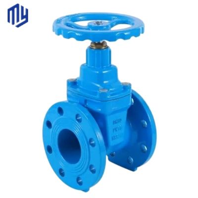 DIN 3352 F4 Gusseisen-Resilient-Sitz-Flangen-Gatterventil für hochtemperaturförmige Medien