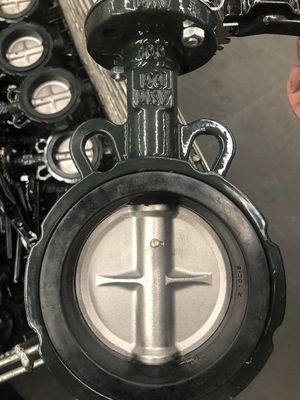 Korea Japan Standard JIS 10K DK Schmetterlingsventil mit Hydraulikfunktion