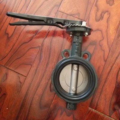 Zurückwasserventile Wafertyp JIS API 150LB PN16 Korea Butterfly Valve für Wasseröl und Gas